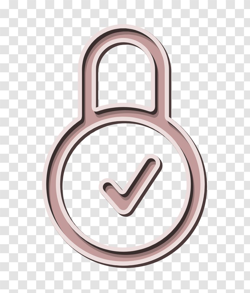 Lock Icon - Money - Brass Hardware Accessory Transparent PNG