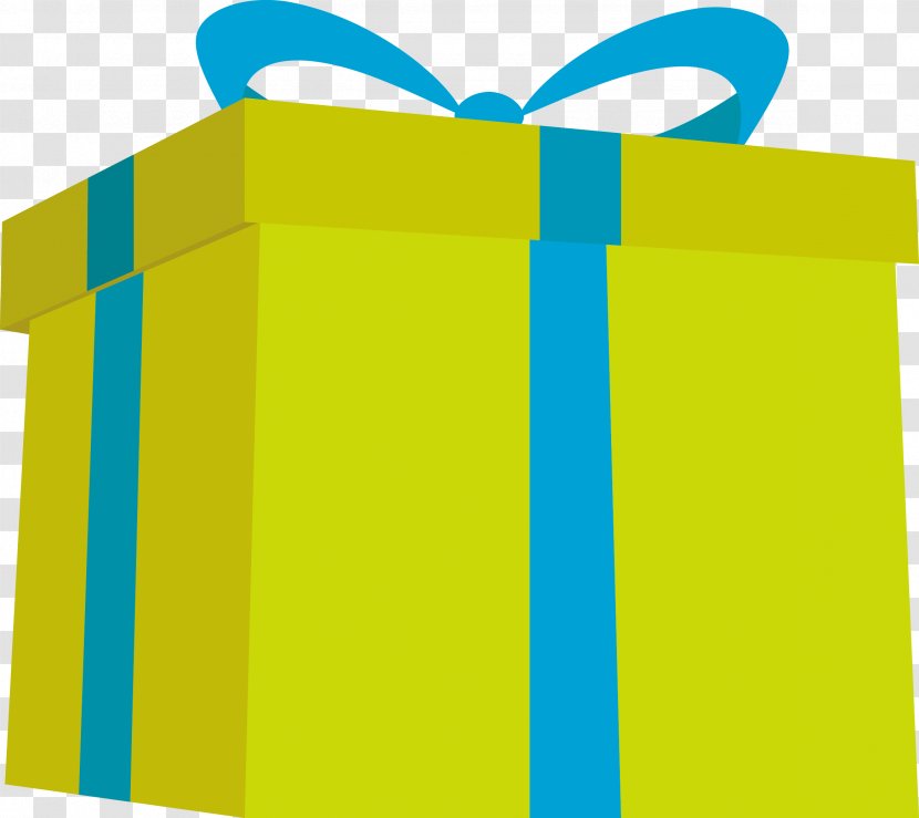 Graphic Design Green - Yellow - Gift Boxes Transparent PNG