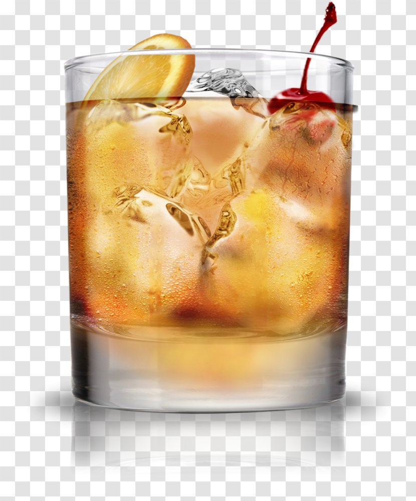 Old Fashioned Rye Whiskey Bourbon Cocktail Angostura Bitters - Mai Tai Transparent PNG