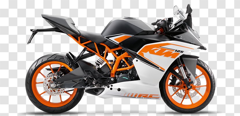 KTM RC 390 Motorcycle Series Yamaha YZF-R3 - Orange - Moto3 Ktm Transparent PNG