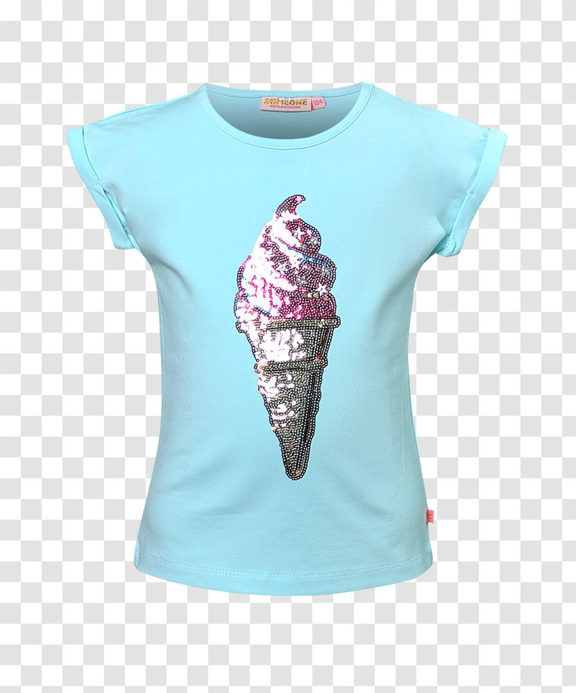 T-shirt Children's Clothing Sleeve Sequin - Flower - Shirt Mo Transparent PNG