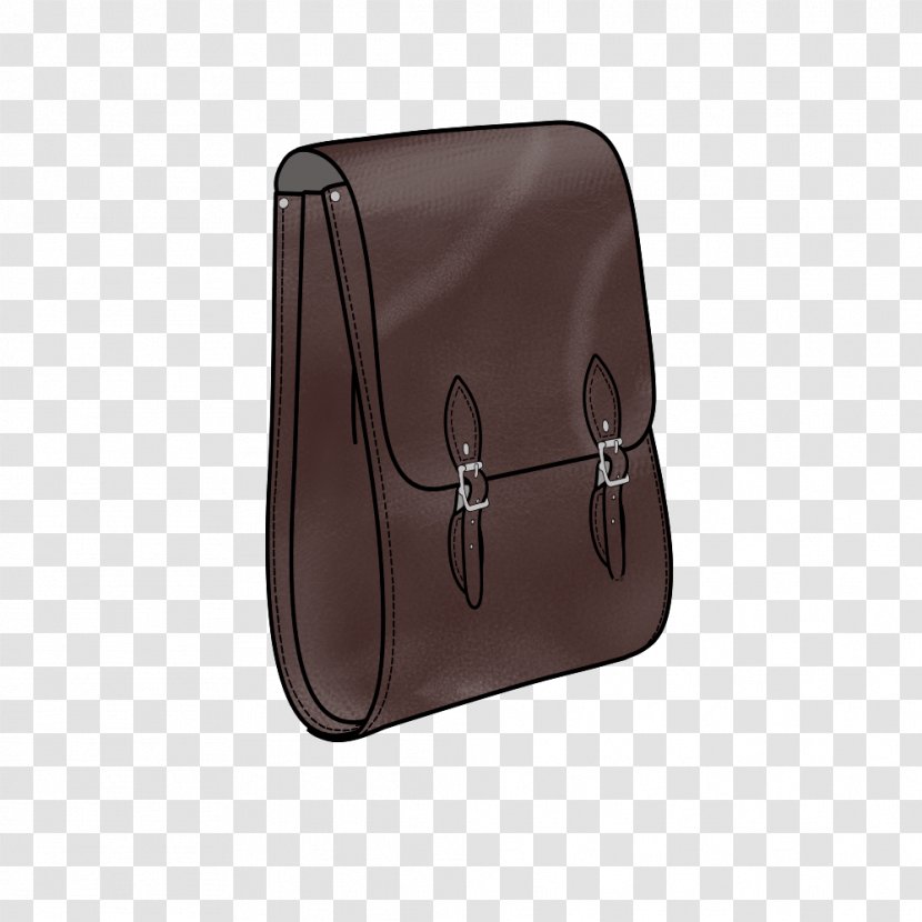 Bag Leather - Brown - Walnut Bags Transparent PNG