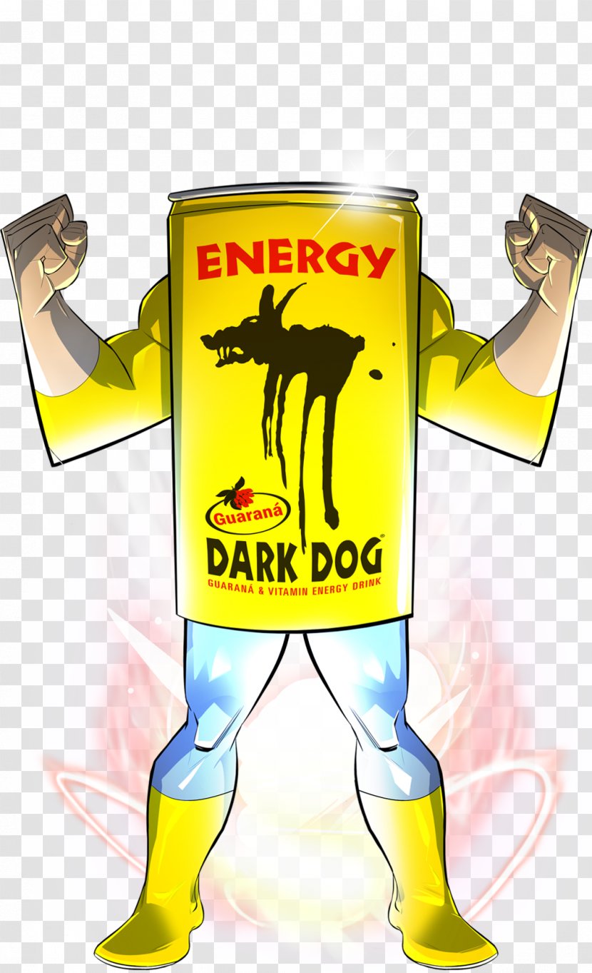 Energy Drink Dark Dog Superhero Comics Guarana - Vitamin - SUPERHERO DOG Transparent PNG