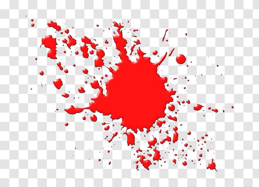 Drawing Cartoon Blood Clip Art - Heart - Bloodstain Vector Transparent PNG