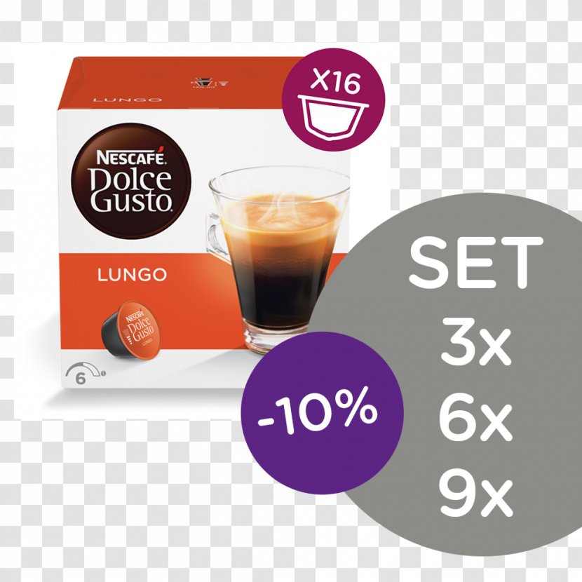 Lungo Dolce Gusto Coffee Café Au Lait Latte - Tea Transparent PNG