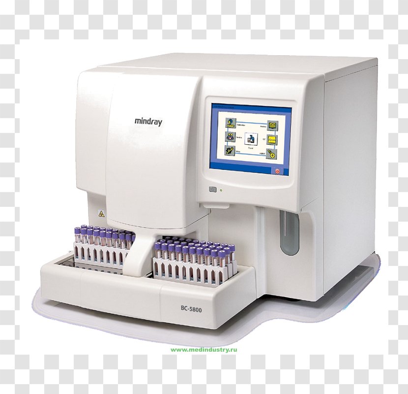 Hematology Automated Analyser Medical Equipment Mindray - Sysmex Corporation Transparent PNG