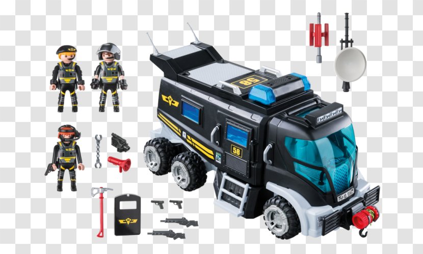 Playmobil Police Truck LEGO SWAT Toys 