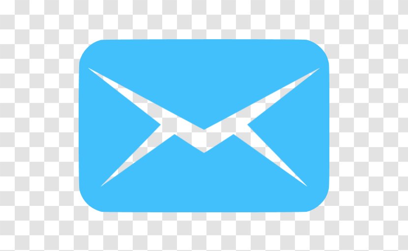 Message Email - Blue Transparent PNG