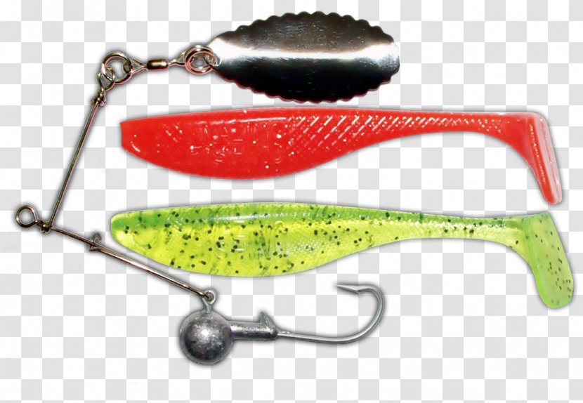 Spoon Lure Spinnerbait Product Design - Sports Equipment - Fire Pepper Transparent PNG
