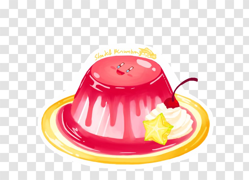 Crème Caramel Flan Ice Cream Dessert Kirby - Pudding Transparent PNG