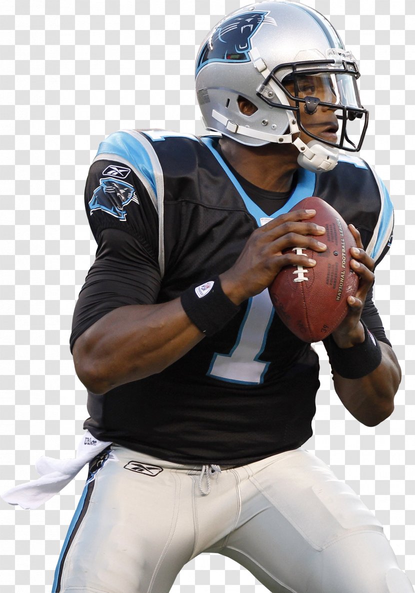 American Football Protective Gear Carolina Panthers NFL Player - Equipment In Gridiron - Cam Newton Transparent PNG