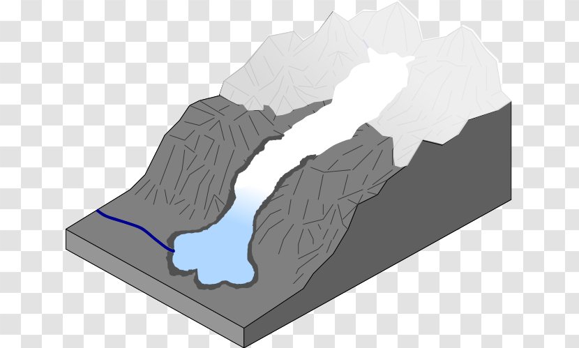 Glacier Morphology Rock Ice - Topography Transparent PNG