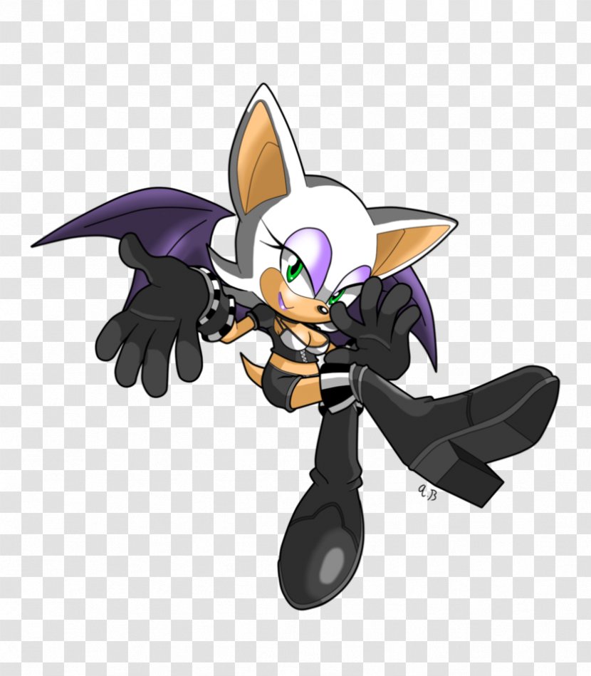 Sonic Rivals 2 Rouge The Bat Adventure Ariciul - Leather Boots Transparent PNG