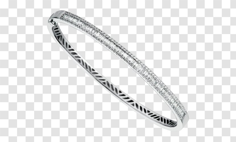 Bangle Bracelet Silver Body Jewellery - Jewelry Transparent PNG