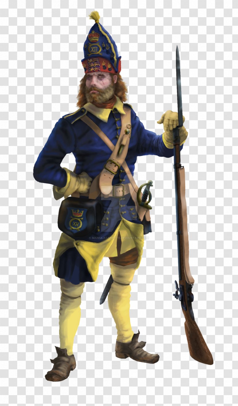 Great Northern War Sweden 18th Century Carolean Death March Caroleans - Action Figure - Military Transparent PNG
