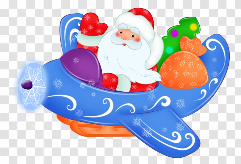 New Year Holiday Convite Ded Moroz Clip Art - Santa Claus Collection Transparent PNG