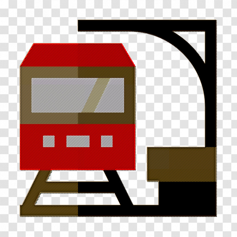 Railway Icon Subway Icon Train Station Icon Transparent PNG