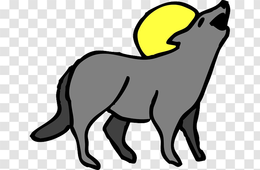 Coyote Gray Wolf Clip Art - Horse Like Mammal - Vector Flower Fox Tail Transparent PNG