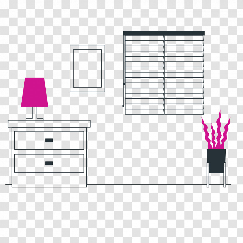 Furniture Line Pattern Diagram Text Transparent PNG