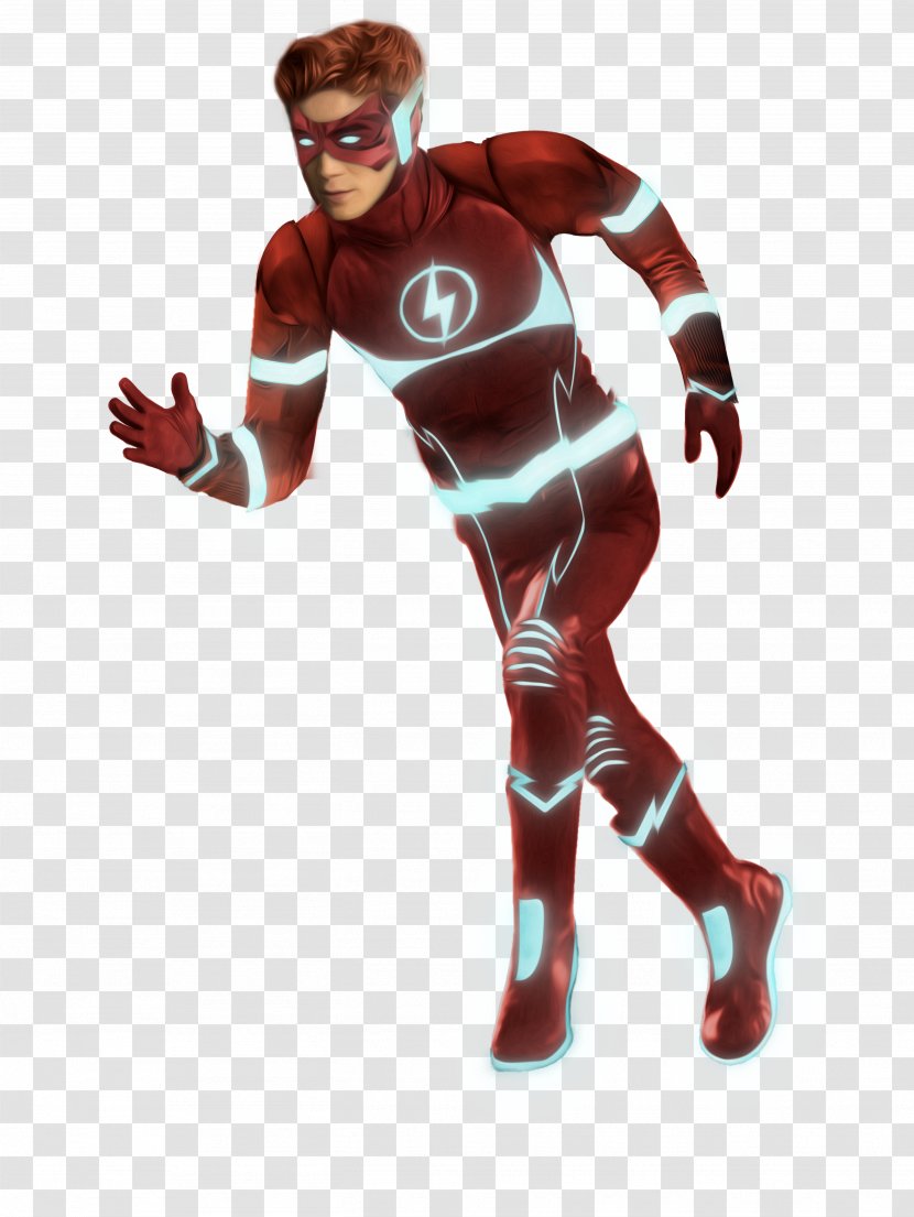 Wally West Justice League Heroes: The Flash Green Arrow Cyborg - Sportswear - Osi Model Transparent PNG