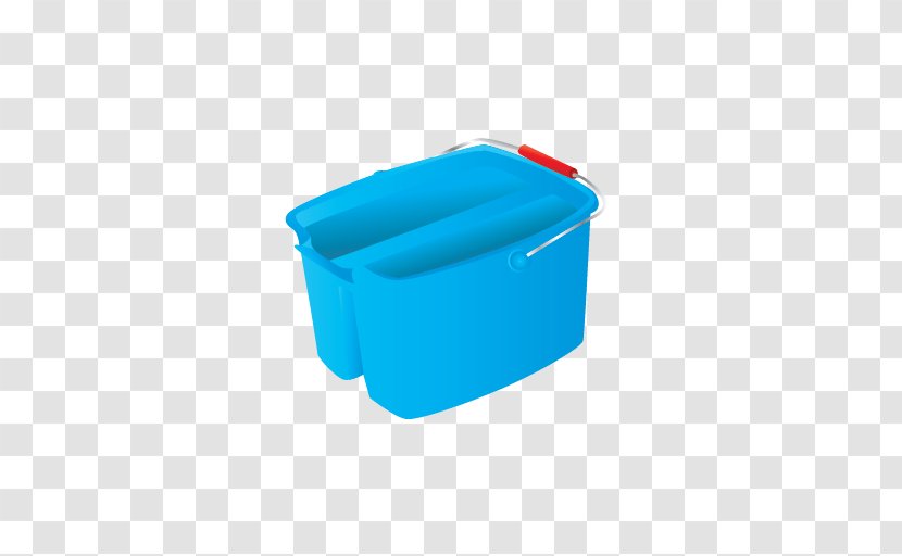 Plastic Janitor Bucket Commercial Cleaning Furniture - Mop - Rubber Glove Transparent PNG