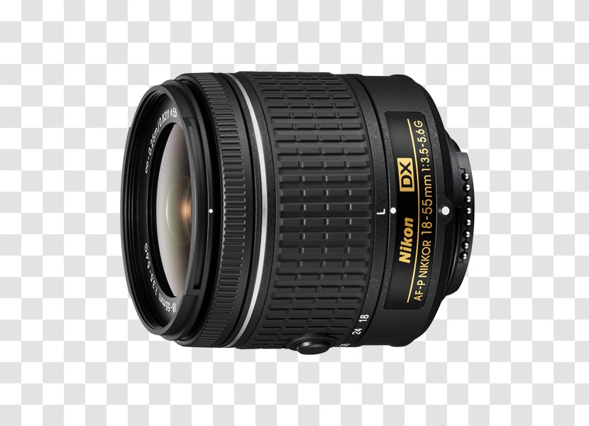 Canon EF-S 18–55mm Lens Digital SLR Fisheye Nikon AF-P DX Nikkor Zoom 18-55mm F/3.5-5.6G VR AF-S Zoom-Nikkor - Camera Accessory Transparent PNG