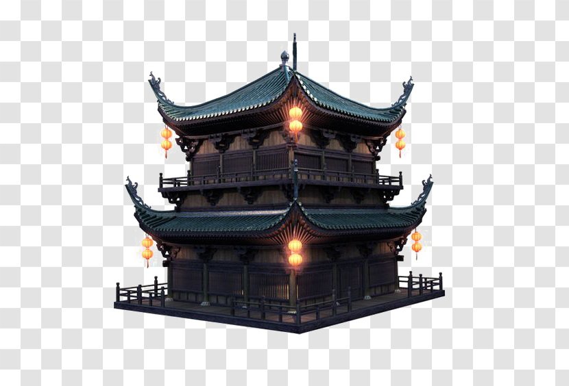 Chinese Architecture Gujian - Vernacular - Retro Building Transparent PNG
