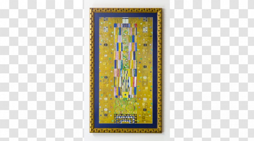 Stoclet Frieze Palace Schmalwand Rectangle Kunstdruck - Kunstkopiede - Gustav Klimt Transparent PNG