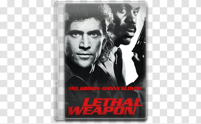 Album Cover Film Black And White Font - Poster - Lethal Weapon Transparent PNG