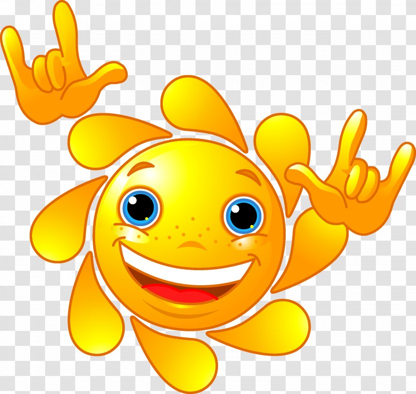 Smiley Royalty-free Stock Photography Emoticon - Cartoon - Sun Transparent PNG