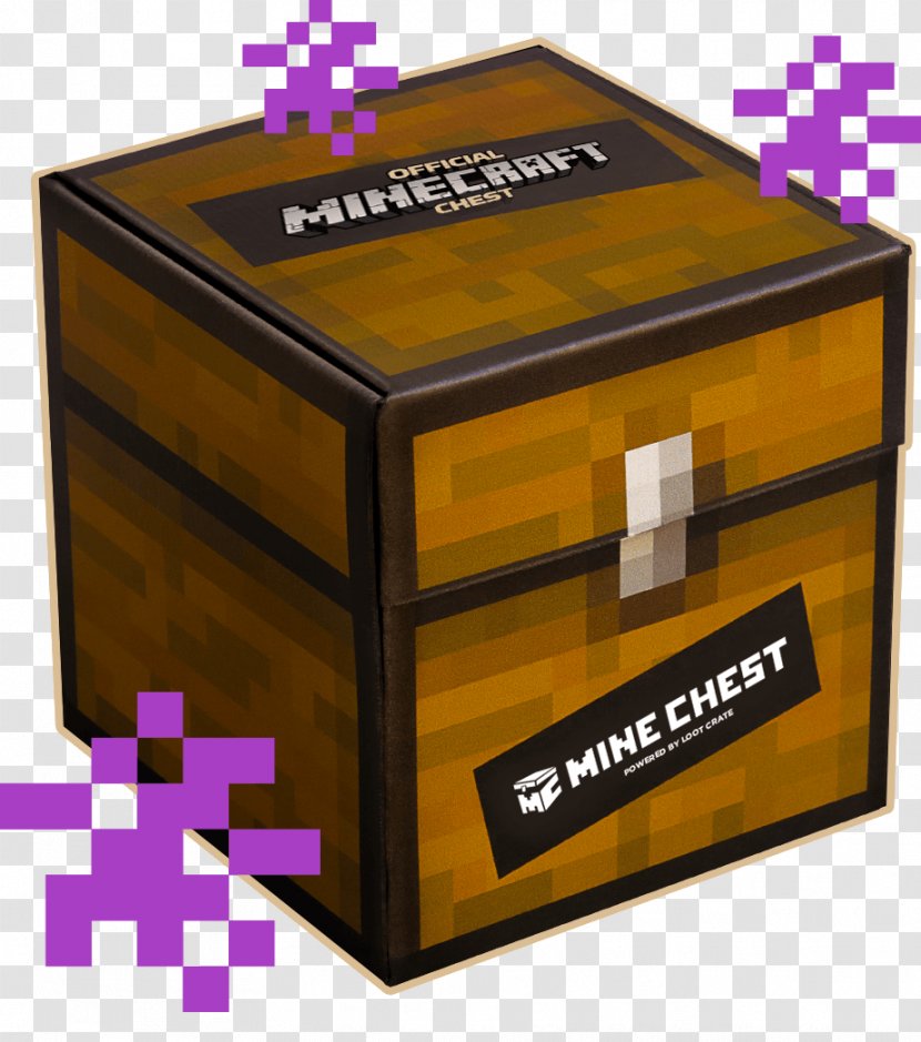 Minecraft Subscription Box Crate - Cartoon - Loot Transparent PNG