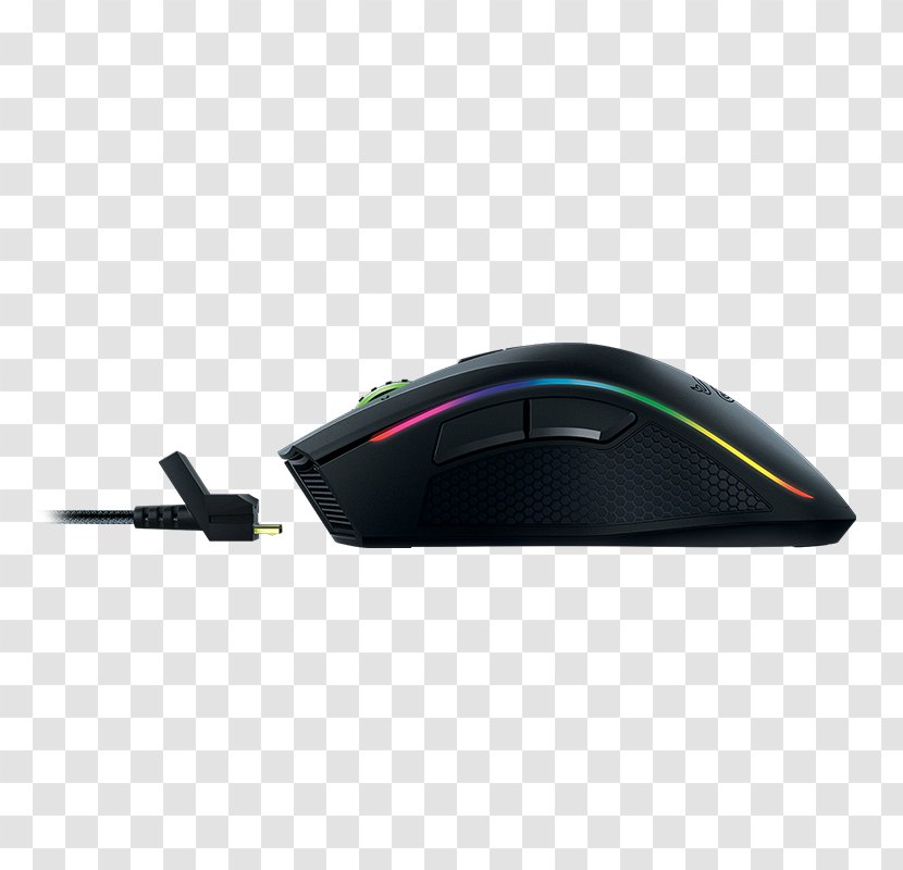 Computer Mouse Razer Inc. Pelihiiri Mamba Tournament Edition Gamer - Electronic Device - Cool Gaming Headsets Wireless Transparent PNG