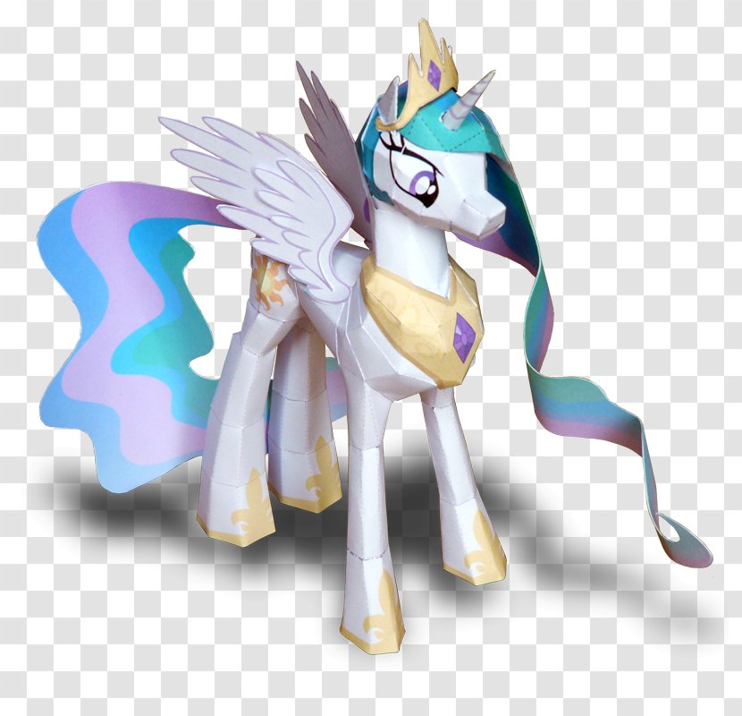 Princess Celestia Pony Paper Luna Rainbow Dash - Mammal - Unicorn Horn Transparent PNG