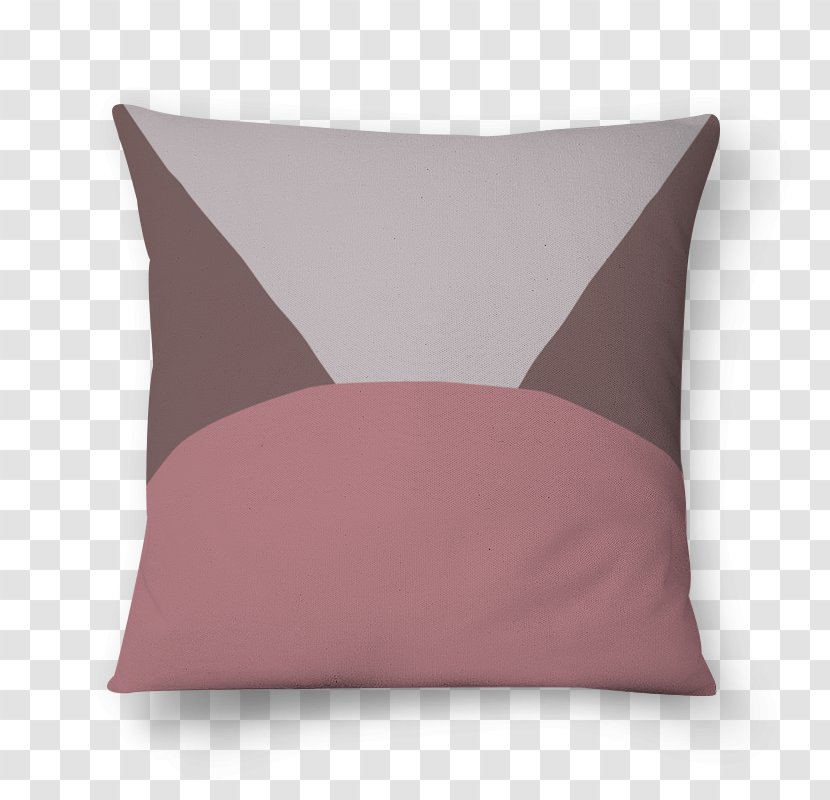 Cushion Throw Pillows Product Design Pink M - Minimalista Moderno Transparent PNG
