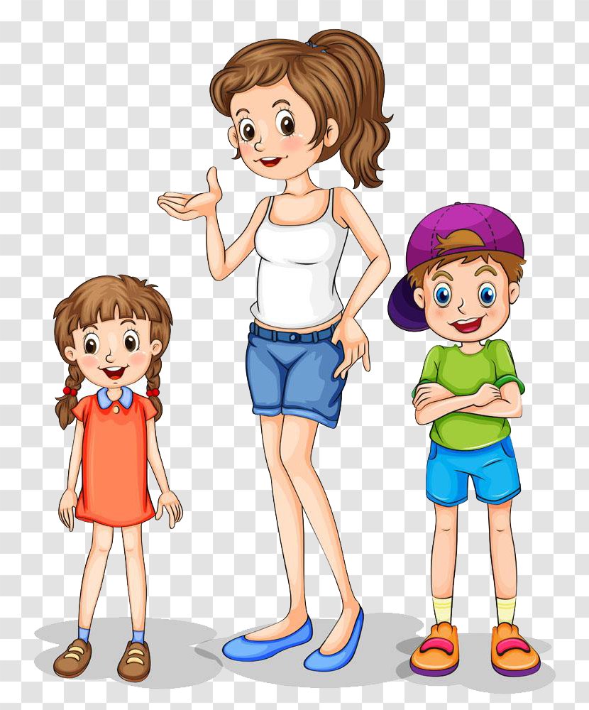 Family Stock Photography Clip Art - Tree - Three Children Transparent PNG