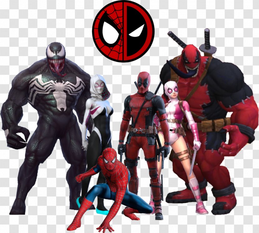 Spider-Man Deadpool Superhero Art Image - Marvel Comics - Spider-man Transparent PNG