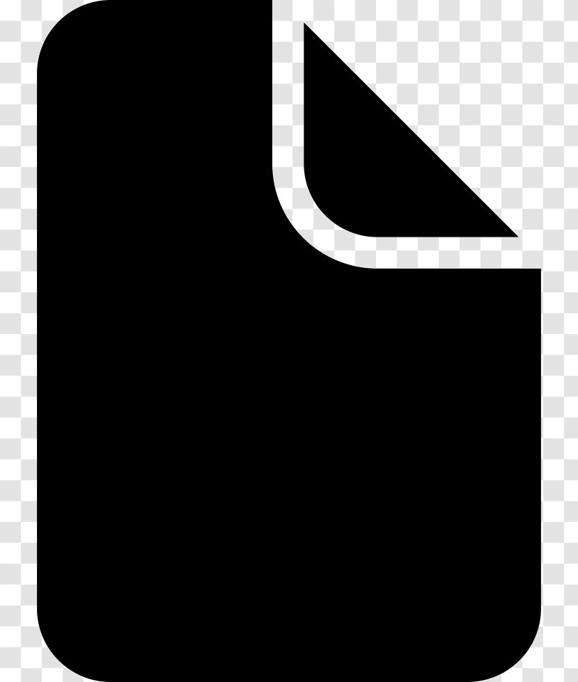 Computer File Web Page Symbol - Blackandwhite Transparent PNG