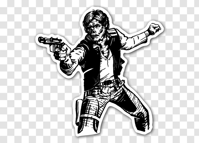 Chewbacca Han Solo Sticker Comics Graffiti - Speech Balloon Transparent PNG