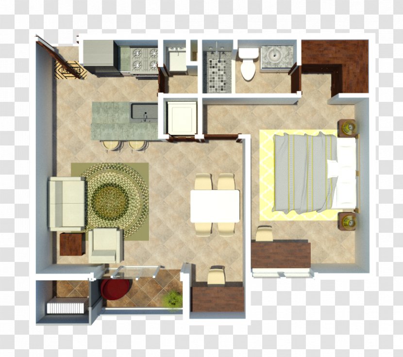 Building Floor Plan Ecovivienda 1ra Etapa Condominium - Elevation Transparent PNG