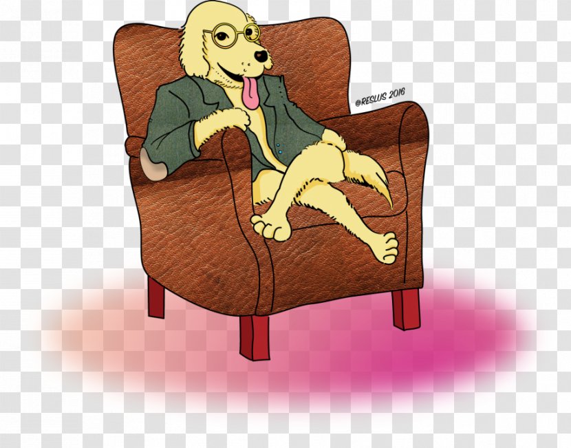 Cartoon Human Behavior Chair Transparent PNG