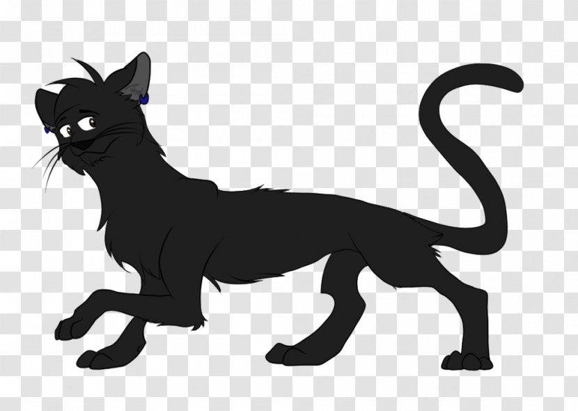 Whiskers Black Cat Dog Canidae Transparent PNG