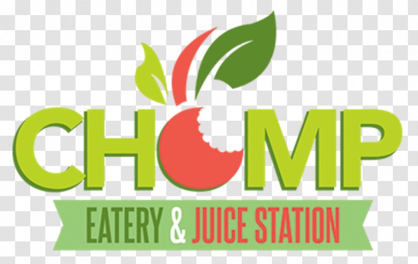 Chomp Eatery & Juice Station Restaurant Logo Dinner - Santa Monica Transparent PNG