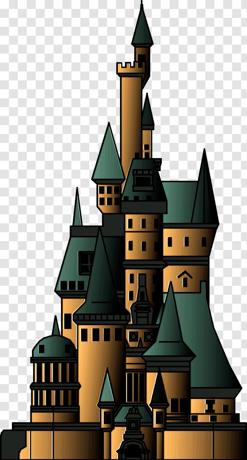 Beast Belle Drawing Castle - Medieval Architecture Transparent PNG