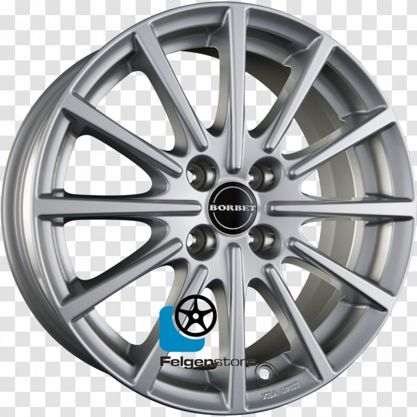 Alloy Wheel BORBET GmbH Autofelge Volkswagen Tire Transparent PNG