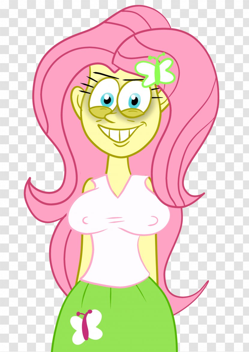 Fluttershy My Little Pony: Equestria Girls DeviantArt - Watercolor Transparent PNG