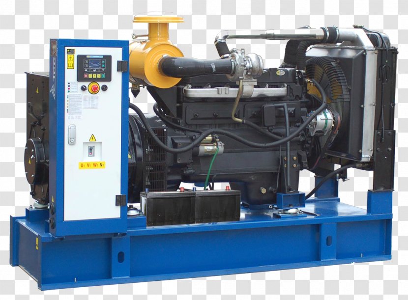 Electric Generator Diesel Engine Power Station Transparent PNG