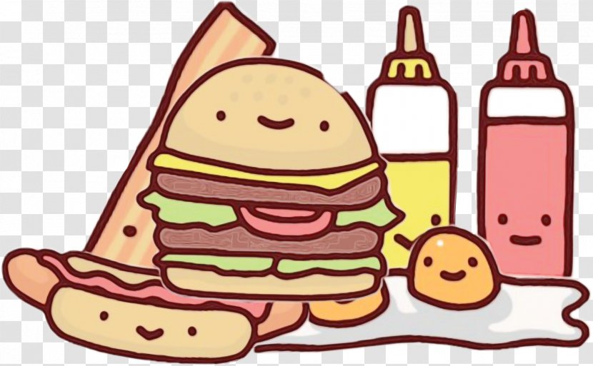 Junk Food Cartoon - Mitsui Cuisine M - Meal Transparent PNG