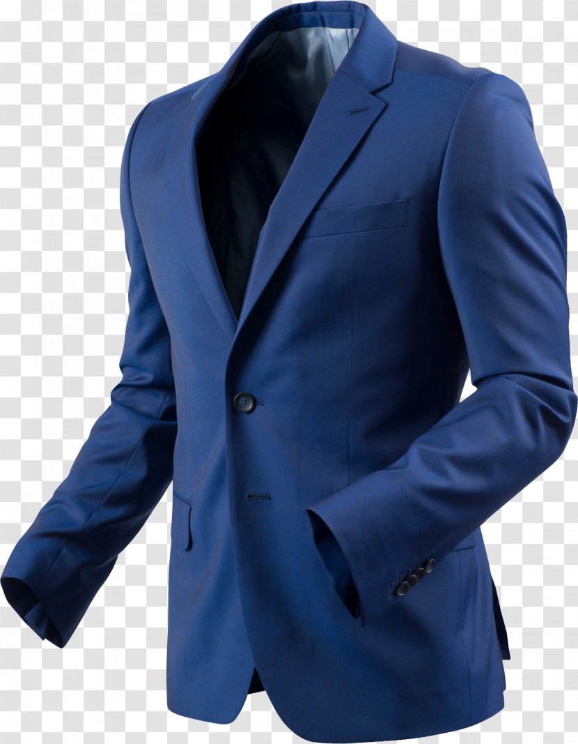 Cobalt Blue - Sleeve - Jacket Transparent PNG