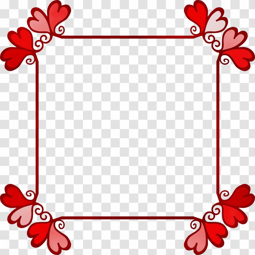 Picture Frame - Paint - Heart Transparent PNG