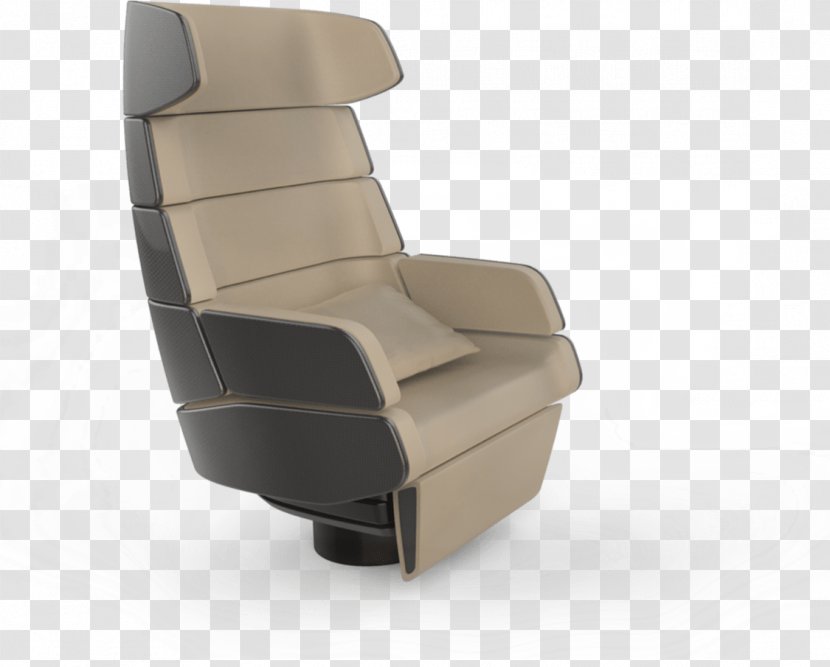 Recliner Porsche Car Seat Chair - Furniture Transparent PNG